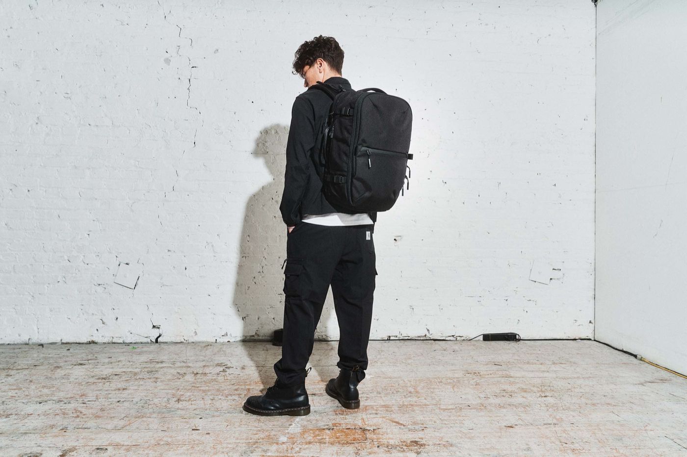Aer travel pack 3 on person