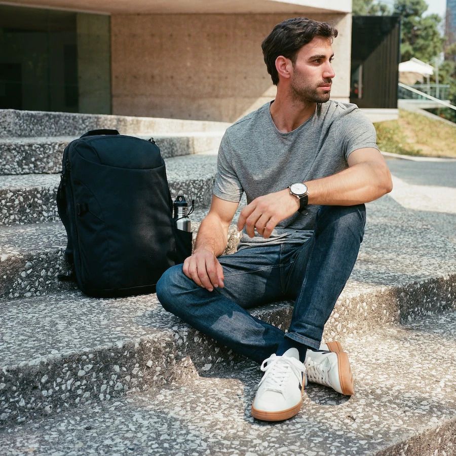 Minaal Carry-on 3.0 Bag on person